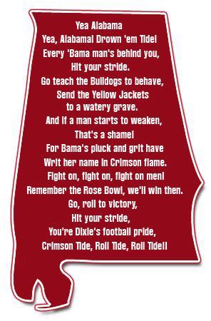 alabama fight song